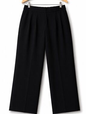 Babaton Conan Pants Size 4 Black Cropped Tapered Work Office Pull-On